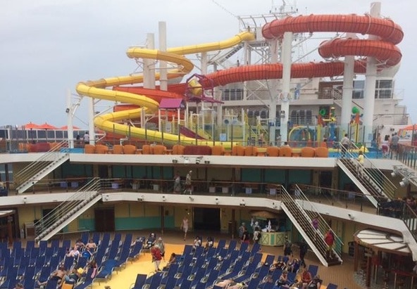 carnival cruise line waterpark