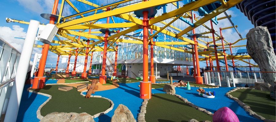 ncl norwegian cruise line ropes course