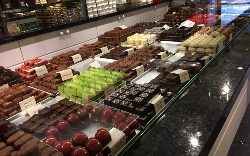 bruges chocolate shop belgium 