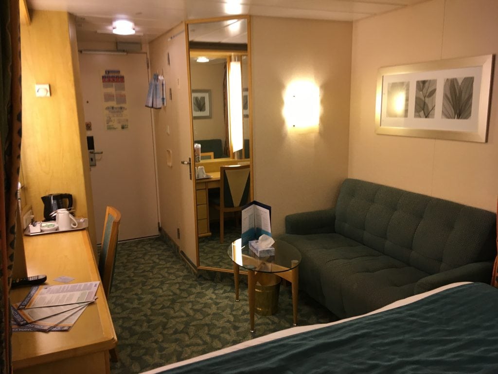 independence of the seas inside cabin sofa royal caribbean pre refit