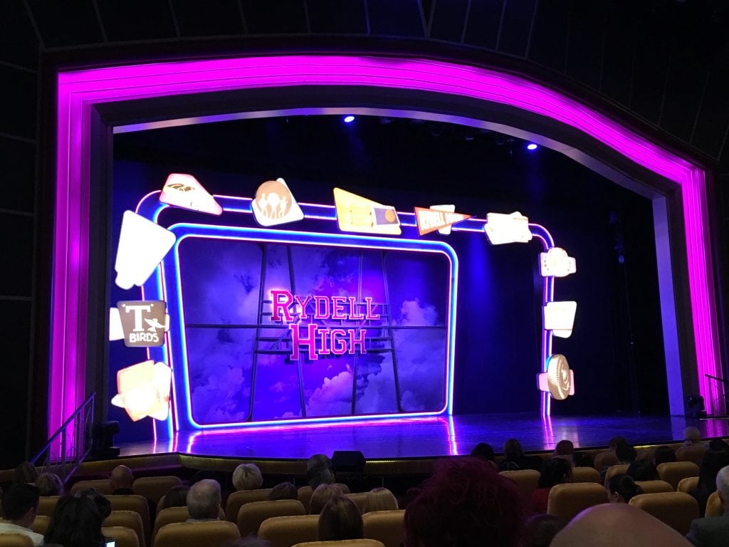 royal caribbean grease theatre show independence of the seas 