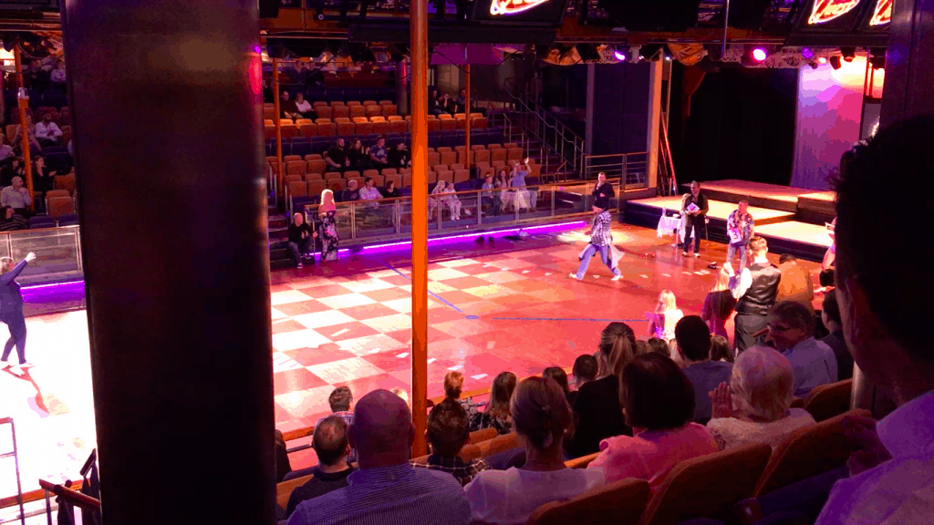 independence of the seas ice skating rink quest game show
