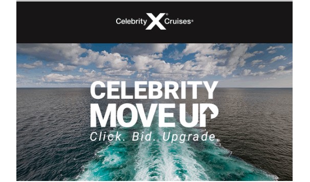 Celebrity Cruises Move Up Upgrade Program