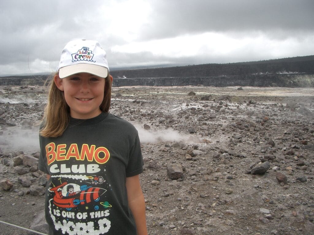 Emma cruises Hawaii 2005