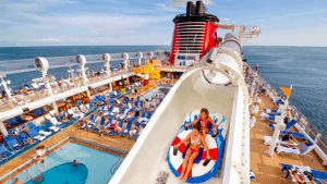 disney cruise line waterslide just adults or children
