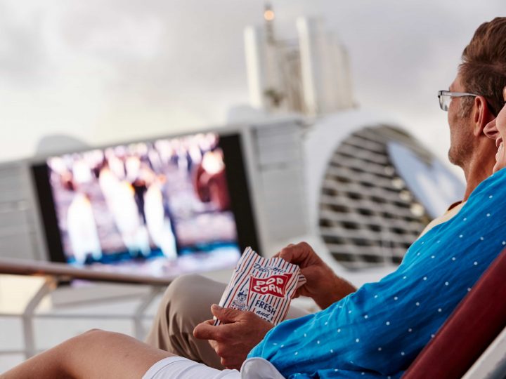 Movies under the stars princess cruises film popcorn