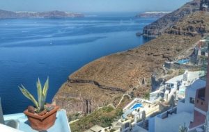 santorini greece cruise port guide what to do where to go cable car view