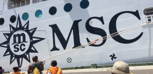 msc divina cruise taster short cruise ship side