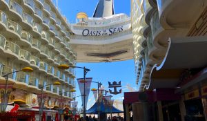 oasis of the seas cruise ship royal caribbean sign logo