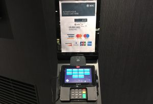 msc activate card onboard machine credit debit card