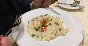 msc meraviglia food main dining room risotto