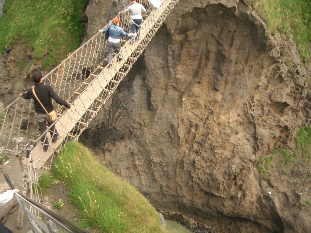 carrick a rede rope bridge Northern Ireland