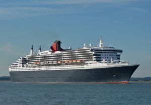 Calshot southampton cruise ship queen mary 2