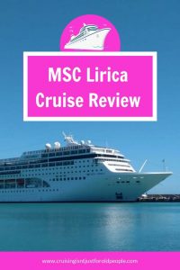 MSC Lirica Review Pinterest