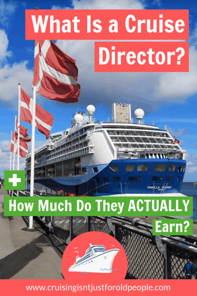 celebrity cruise director salary
