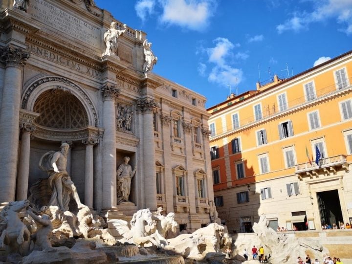 Rome Trevi Fountain