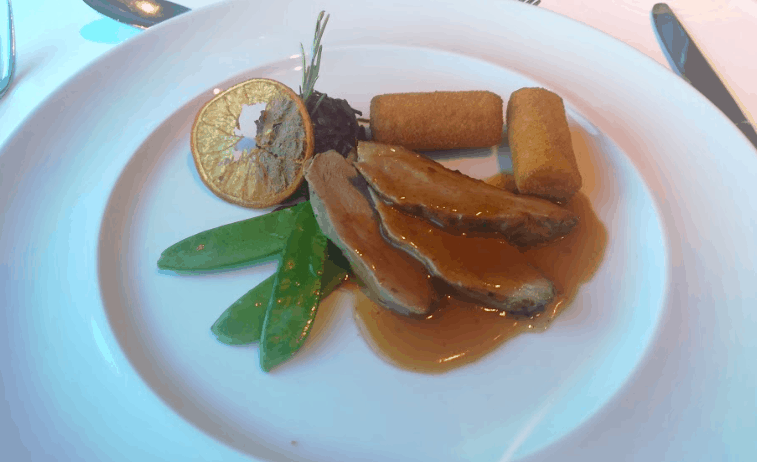 Saga River Cruise Food Filia Rheni Duck 