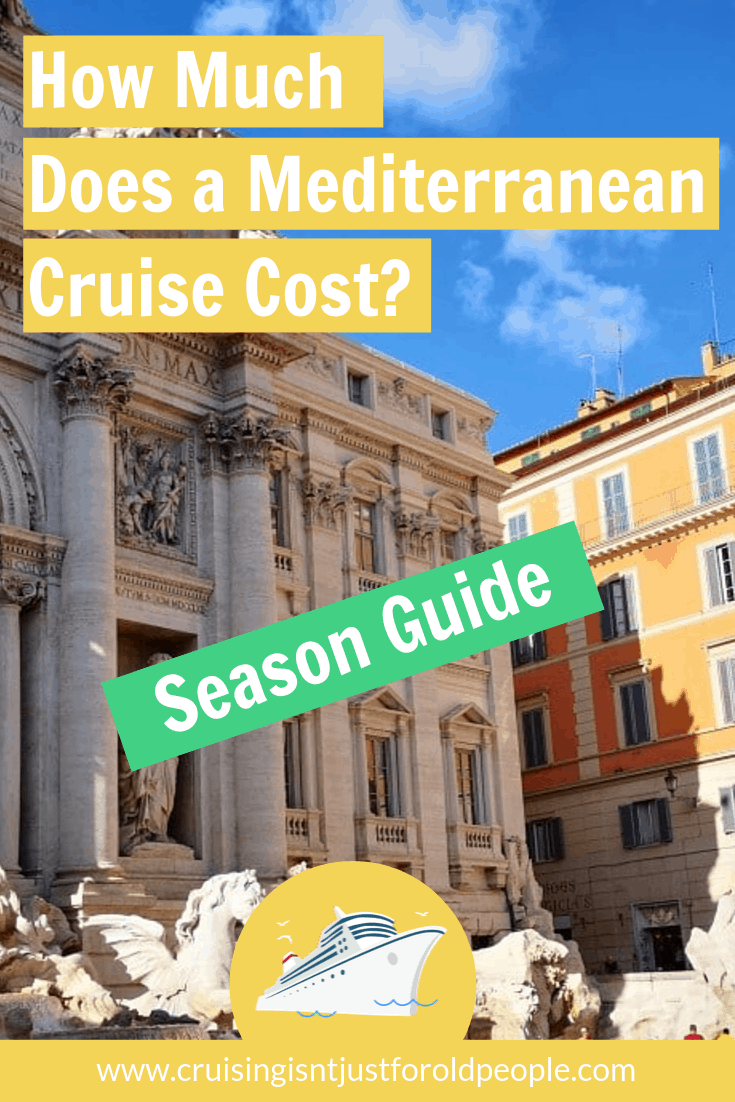 2 week mediterranean cruise cost