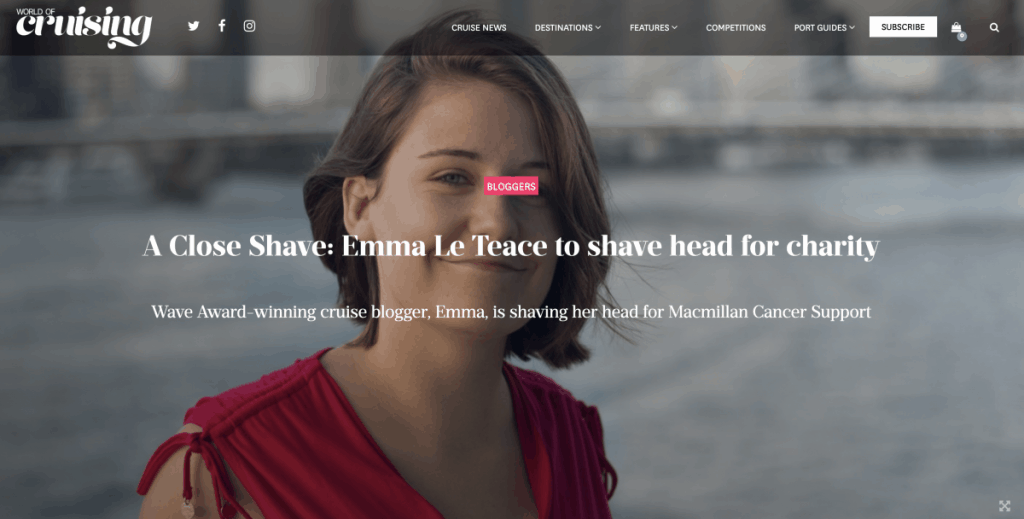Emma Le Teace Shave Head