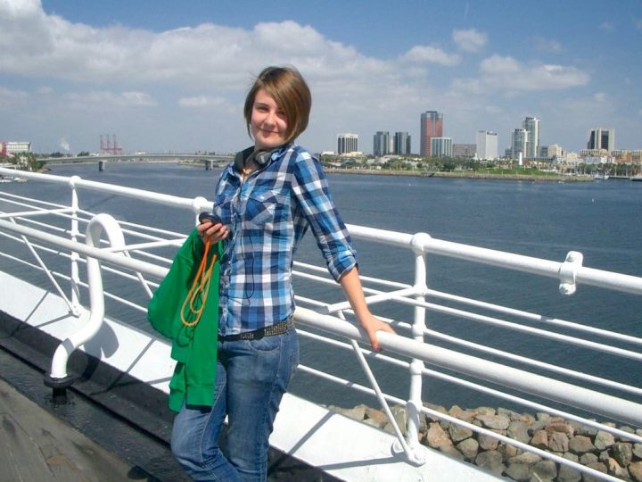 Queen Mary Ocean Liner Top Deck