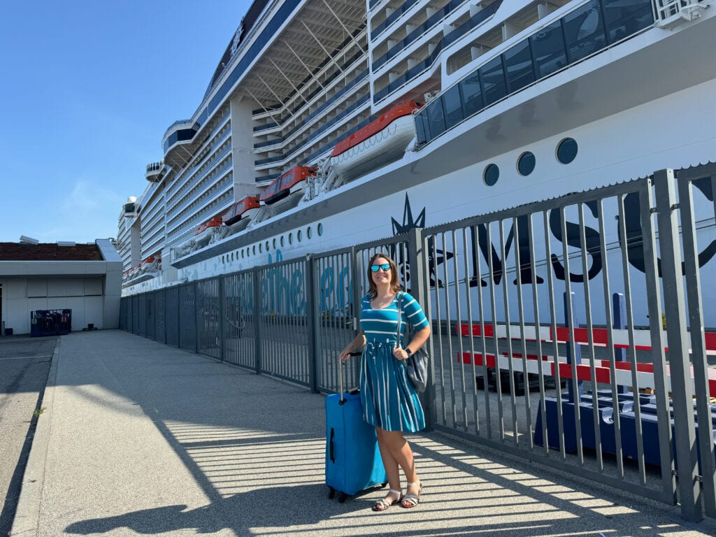 Emma Cruises MSC Euribia embarkation