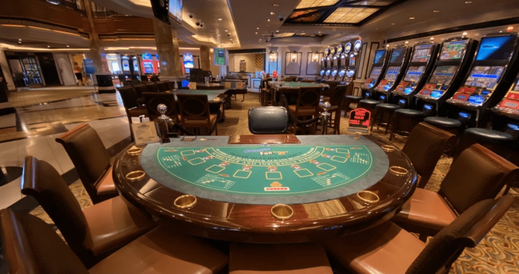 Inside a Cunard Cruise Ship Casino Games, Tables, and Smoking Policy