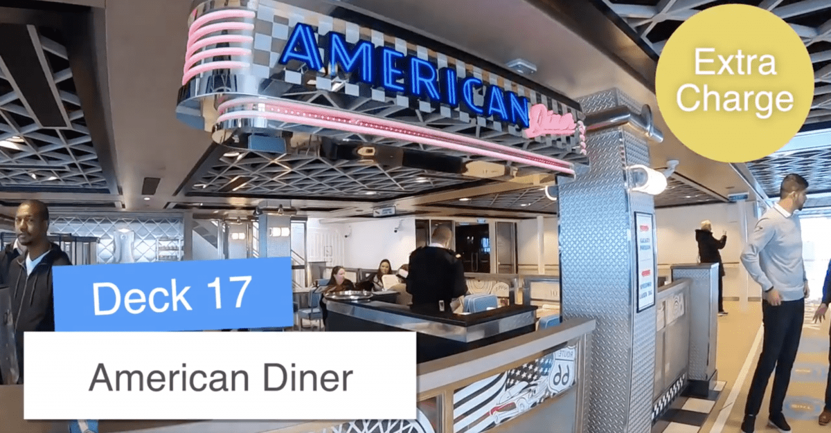 Norwegian Encore American Diner