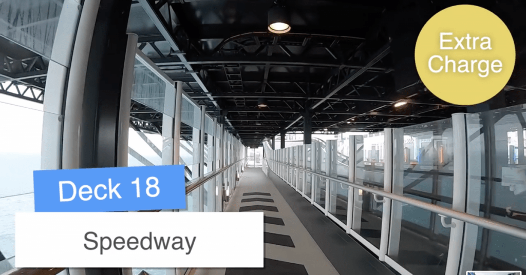 Norwegian Encore Go Kart Speedway - Emma Cruises