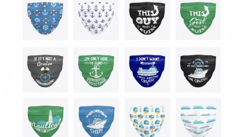 Cruise Themed Face Masks