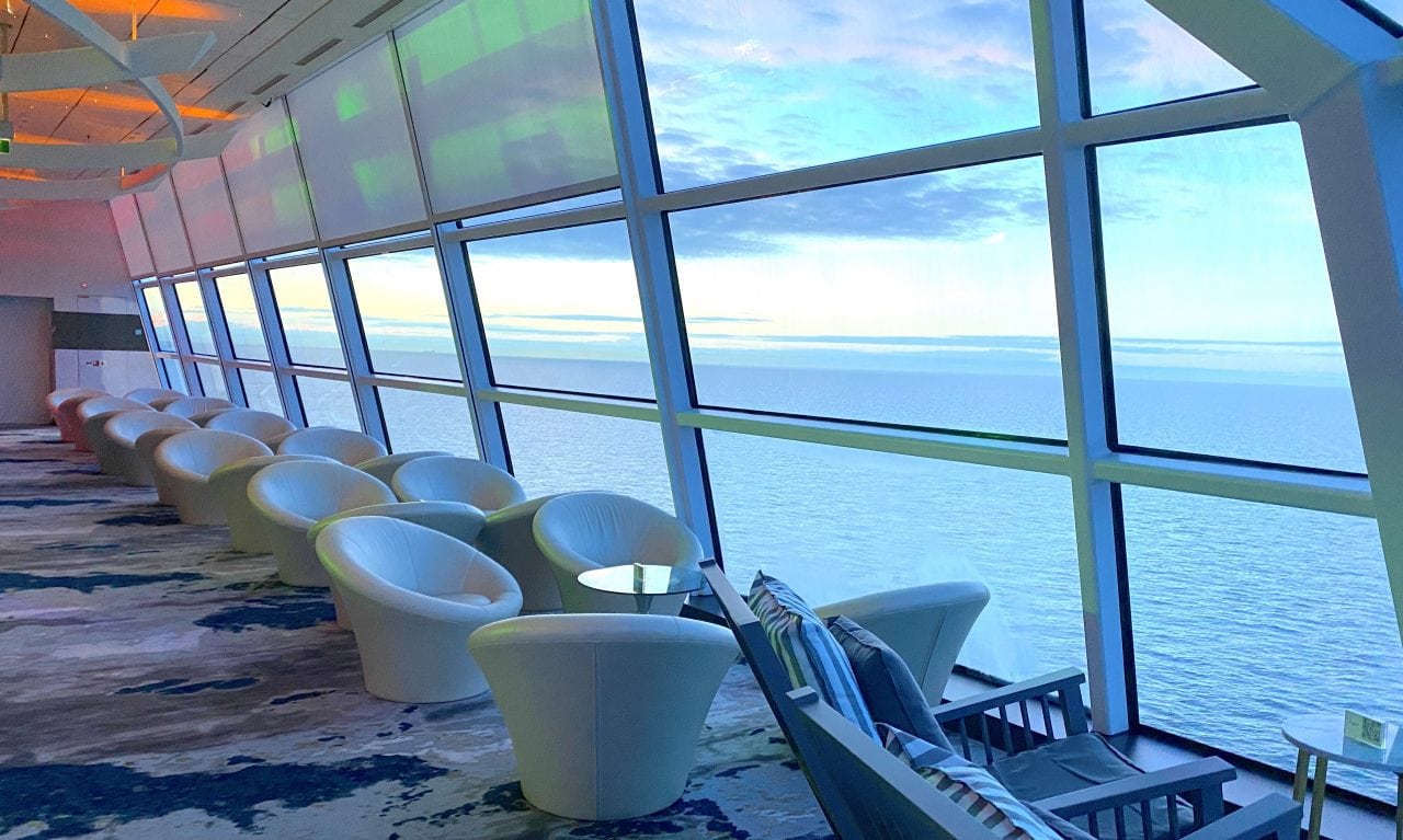Celebrity Silhouette Sky Lounge Rocking Chairs