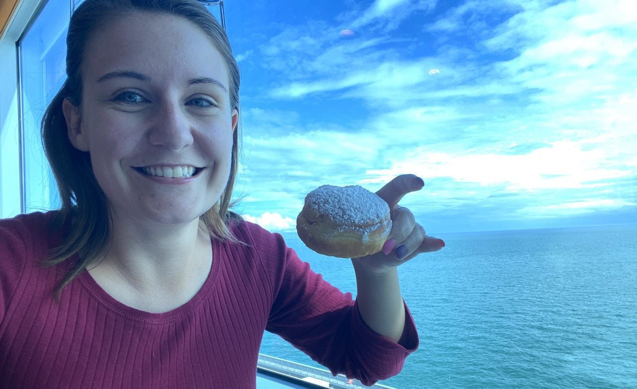 Celebrity Silhouette Buffet Doughnut