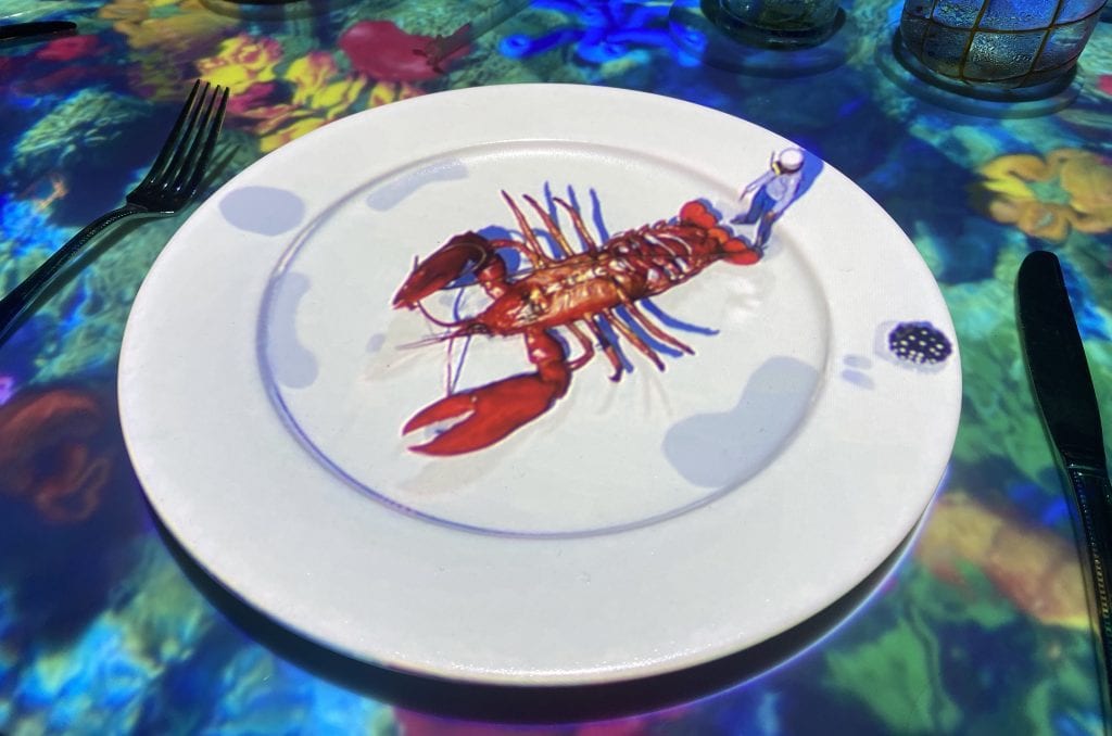 le petit chef celebrity cruises restaurant lobster