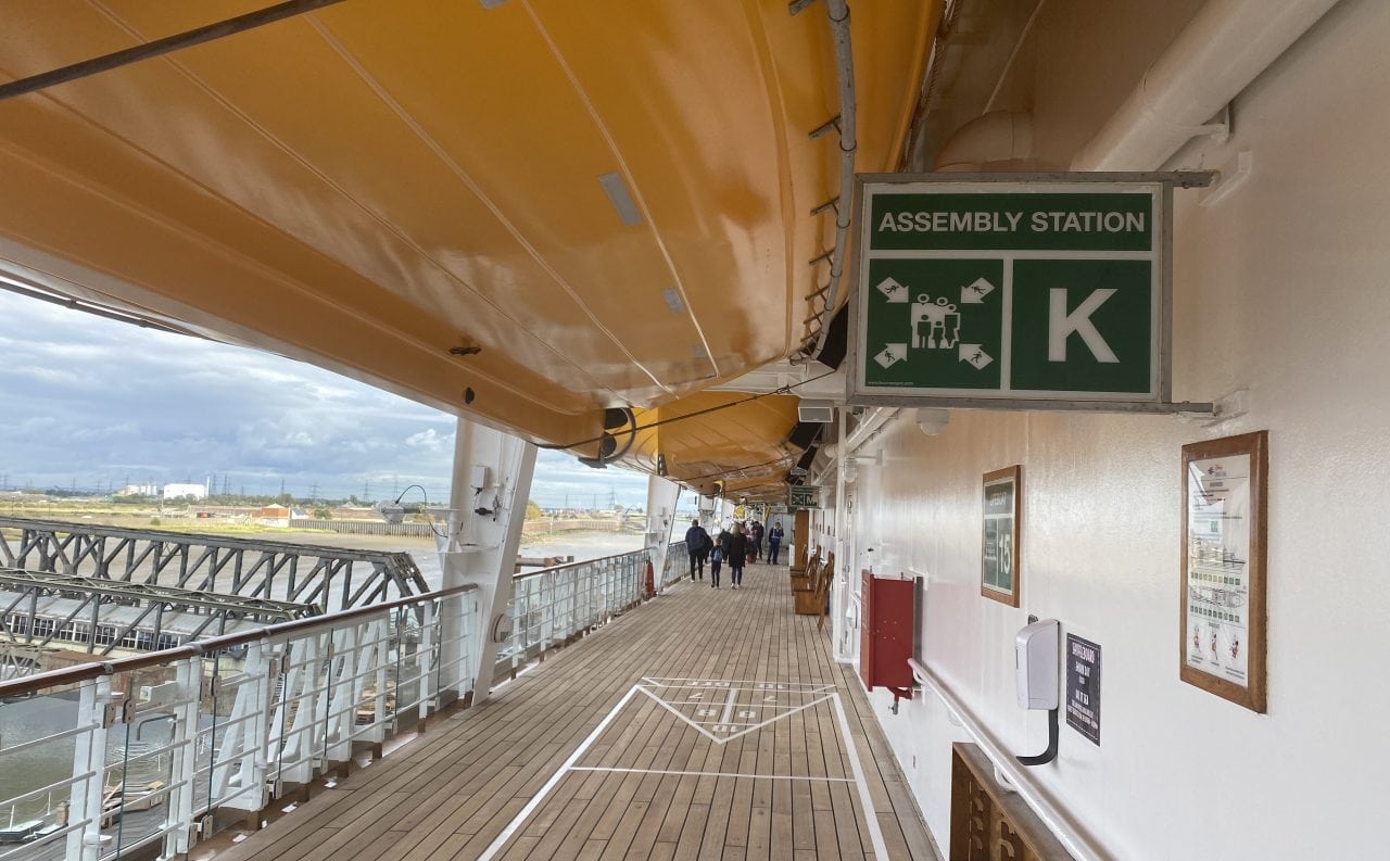 disney magic promenade deck muster station