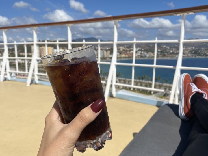 marella cruises all inclusive drinks diet coke on pool deck