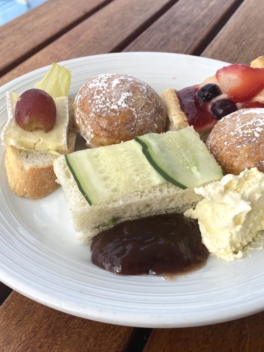 marella cruises afternoon tea cakes scones and sandwiches