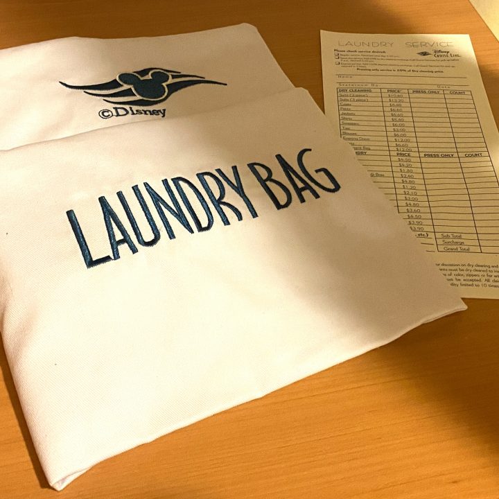 laundry on disney cruise cost