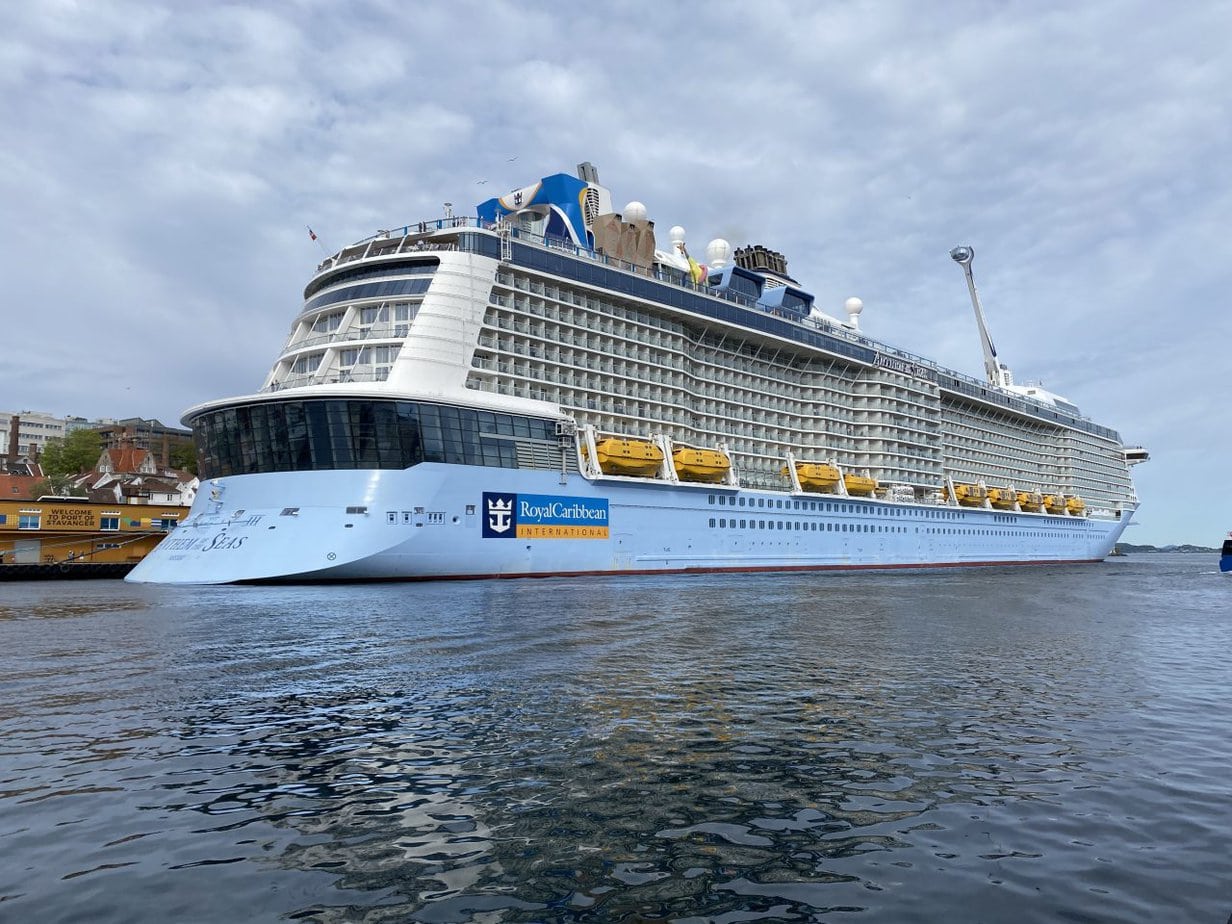 anthem of the seas in norway
