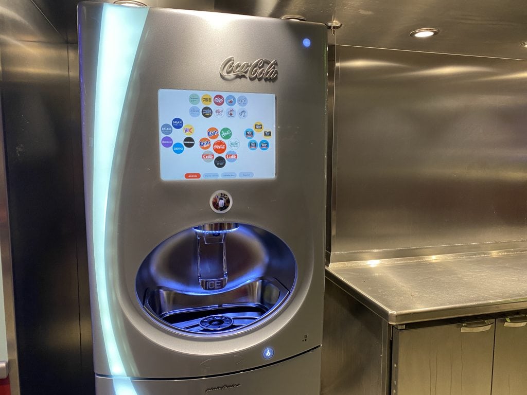 royal caribbean soda machine