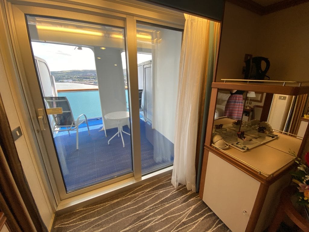 emerald princess balcony aft cabin review