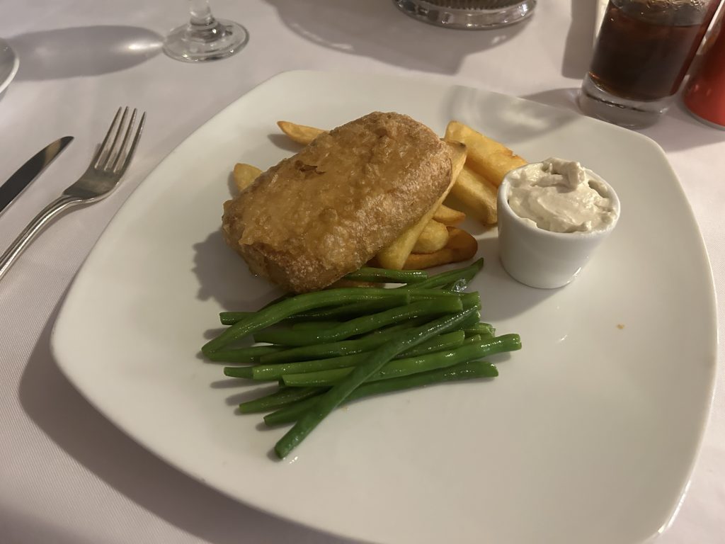 azamara onward main dining room food