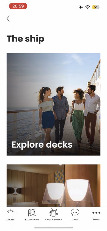 Costa cruises app