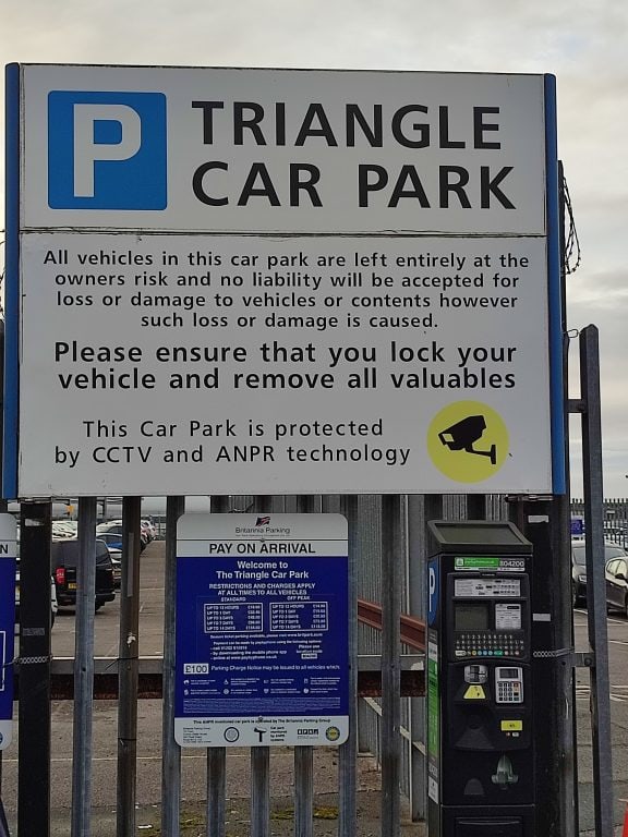 southampton cruise parking triangle car park