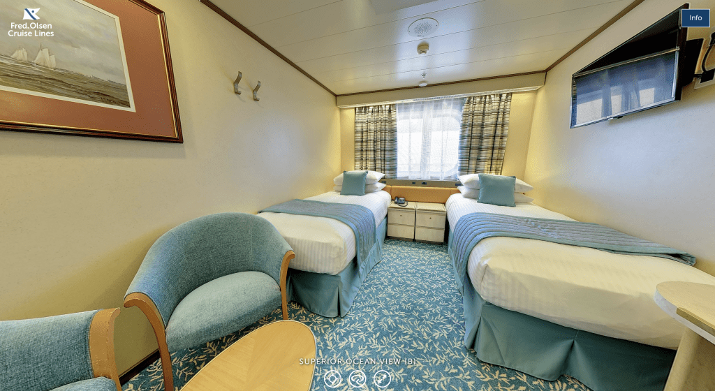 fred olsen bolette oceanview cabin - Emma Cruises