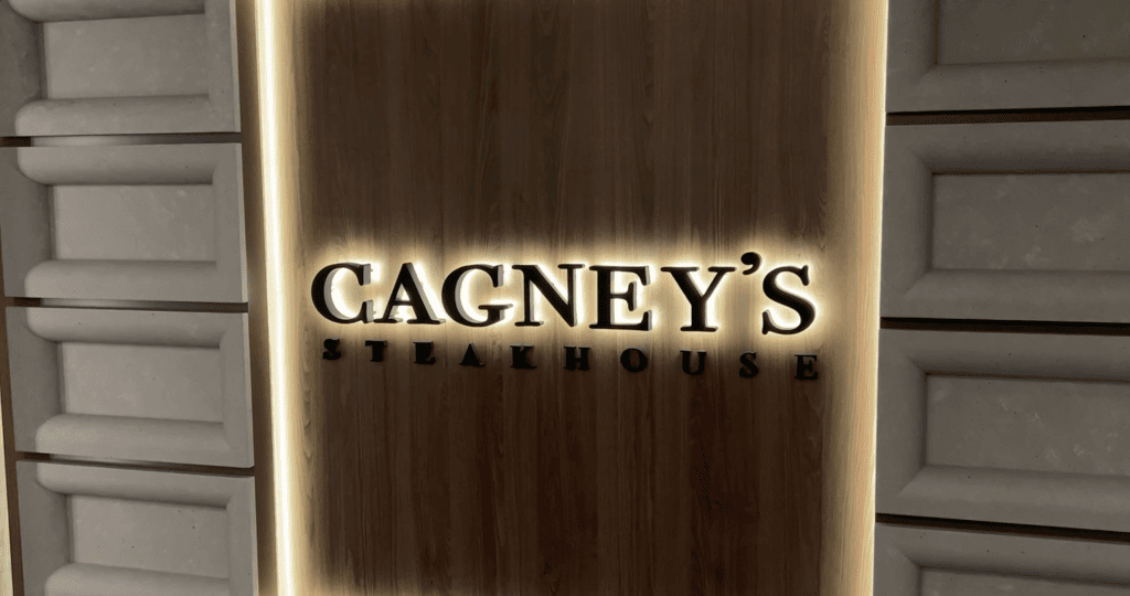 Norwegian Prima Speciality Dining Cagney's