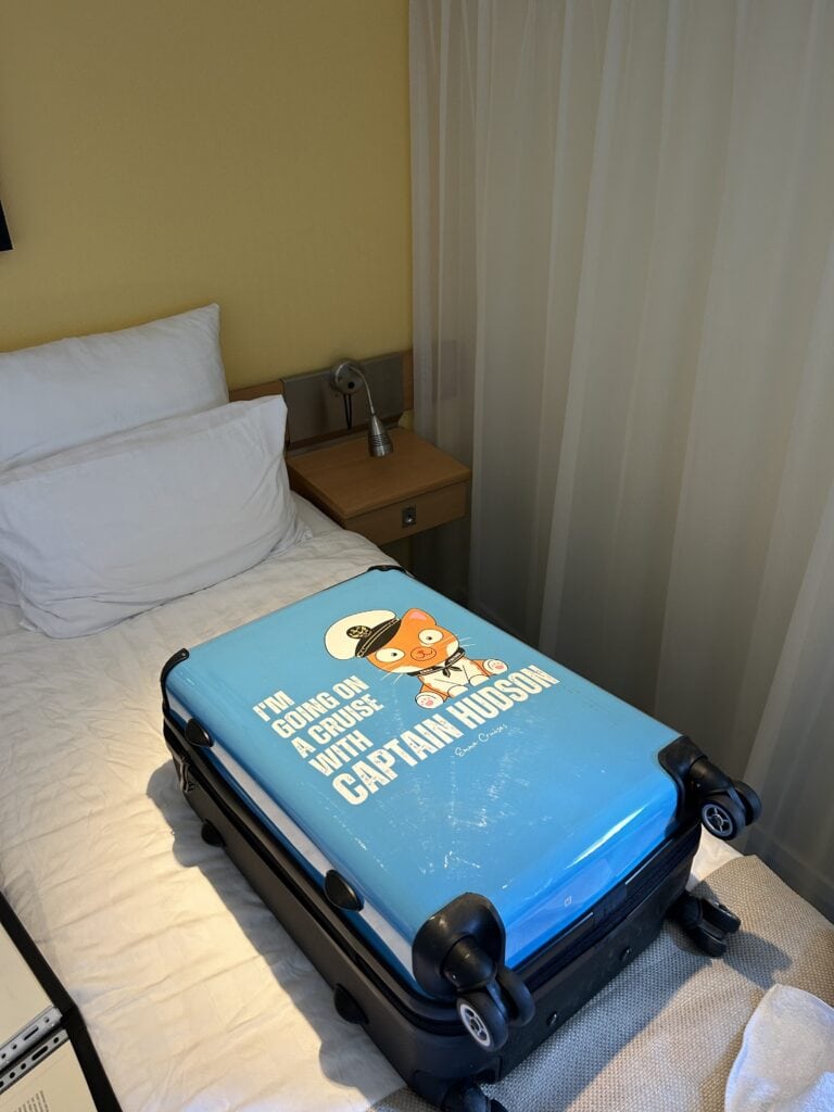 Emma's Hudson suitcase
