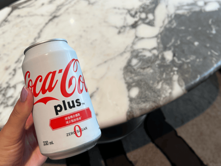 coke plus served on cruise