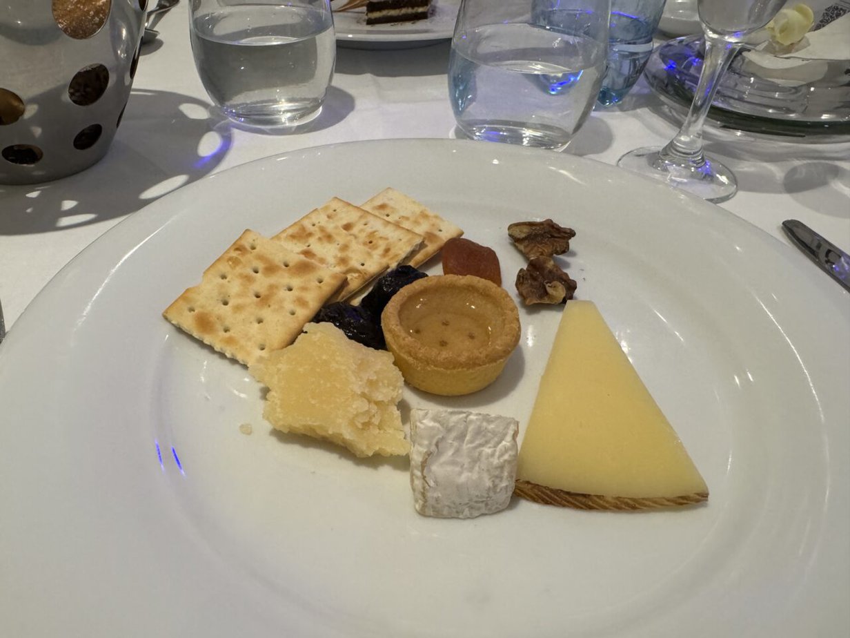 msc cruises cheese dessert