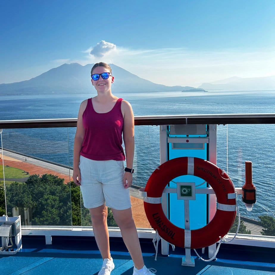 Emma Cruises onboard Spectrum of the Seas in Japan