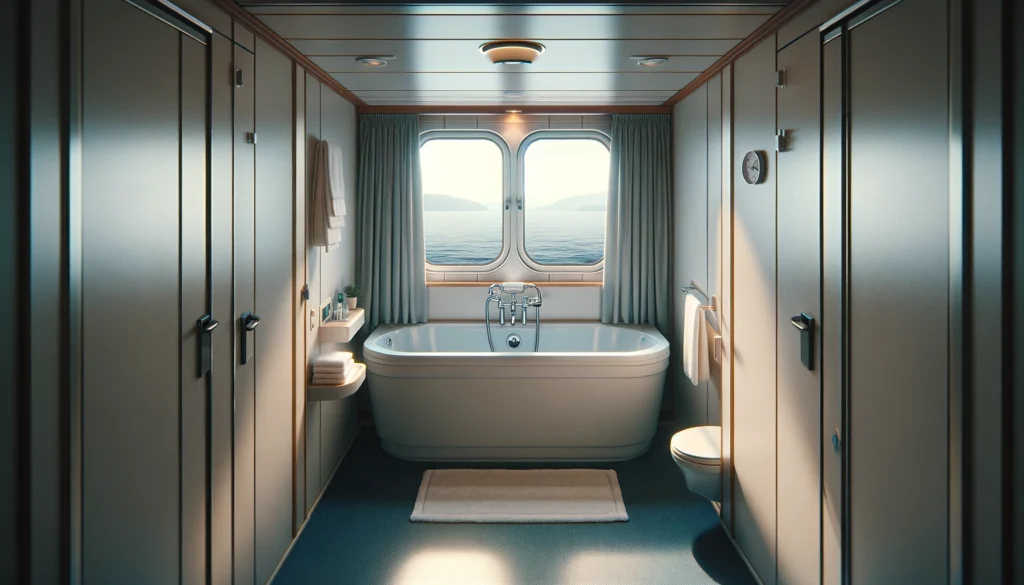 bath on cruise ship