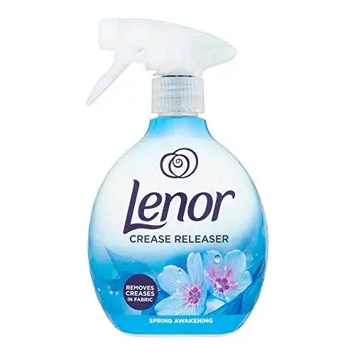 Star Laundry Aids Lenor Crease Releaser Spray Removes Creases in Fabric. Spring Awakening Scent, 500 millilitre